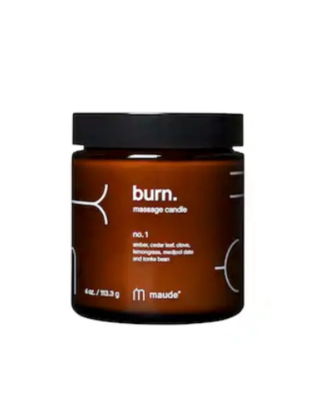 Maude Burn Massage Candle No. 1
